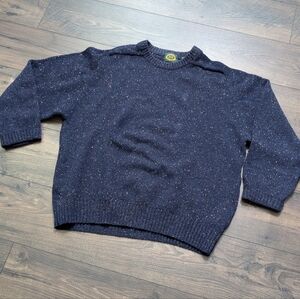 Carlyle Kilmore Collection Grandpacore Pure Wool Winter Sweater‎ Size XL